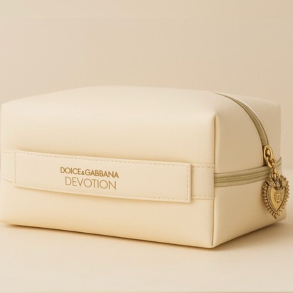 3695 DOLCE AND GABBANA DEVOTION MAKEUP COSMETIC BAG